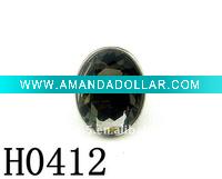 Wholesale man-made large gemstone ring