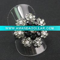Ring, Fashion Cocktail Multi-Colored Gemstone Ring