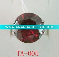 Gemstone rings