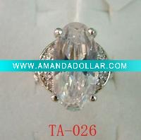 Gemstone rings
