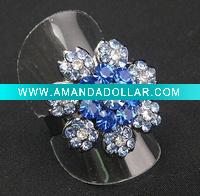Ring, Fashion Cocktail Multi-Colored Gemstone Ring