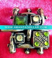 Fashion gemstone ring