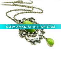 gemstone pedant necklace