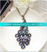 Wholesale Fashion Gemstone necklace