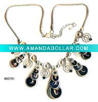 fashion gemstone necklaces(N00791)