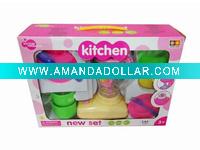 Wholesale B/O kitchen play set