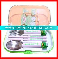 Wholesale Stainless steel Children Cutlery as plastic cutlery