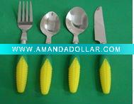 Wholesale superior quality cutlery with plastic handle