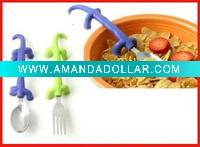 Wholesale children cutlery with plastic handle