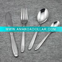 Wholesale stainless steel hight quality airline cutlery set BS2028