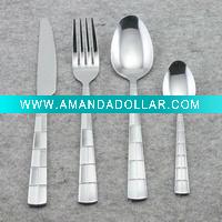 Wholesale stainless steel 18/0 cheap hotel cutlery set BS2046