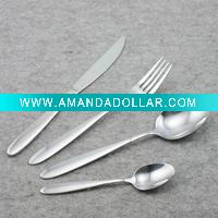 Wholesale handle polish stainless steel tableware set BS2041