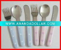 Wholesale promotional children cutlery