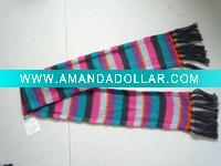Wholesale Fashion 100% Acrylic Knitted Scarf