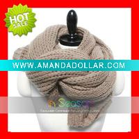 Wholesale new style Fashion Knitted Shawl Knitted Scarf