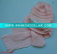 knitted scarves& caps