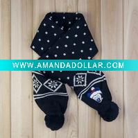 Wholesale Fashionable children knitting scarf