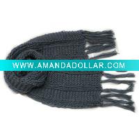 Stylish knitted scarf
