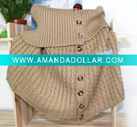 Wholesale Fashion Jewelry Fashion Scarf Knitted Scarf _ D00079P