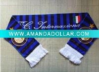 Wholesale Knitted Football Scarf