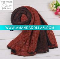 Wholesale New Arrive orange Korea style for Women long knitting wool winter Scarf scarves,sc57