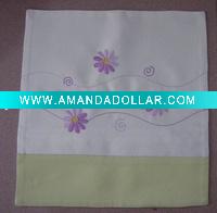 Embroidery cushion cover