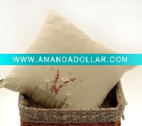 Wholesale beautiful hand embroidered cushion cover