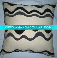 Flocked cushion