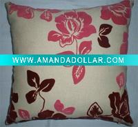 Flocked cushion