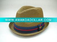 Wholesale Straw hat/Straw fedora