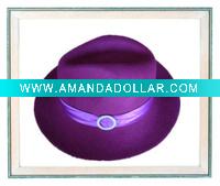 Wholesale Winter ladies wool fedora felt hats 2012