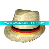 Wholesale straw fedora hat