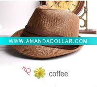 Wholesale Fashion paper fedora hat