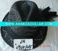 Wholesale 2012 Fashion Nature Paper Woven Fedora Hat