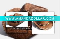 Wholesale straw fedora hat