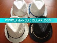 Wholesale Straw hat----Fedora hat