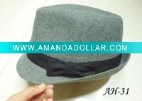 Wholesale New fashion style men's fedora hat
