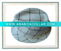 Wholesale Mens ivory paper fedora straw hat