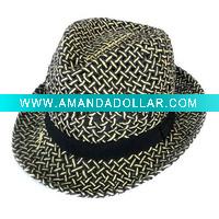 Wholesale Paper Straw Hats Fashion Fedora