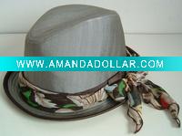 Wholesale fashion ladies fedora cap