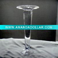 Wholesale Clear glass vase