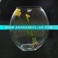 Wholesale clear glass vase for home decor(SD-V10)