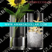 Wholesale Clear Glass Vase, vases glass