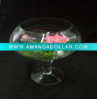 Wholesale clear glass vase for home decor(SD-V8)