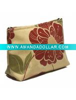 2012 Microfiber make up bag with flower printing