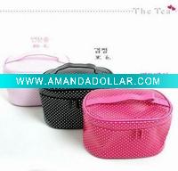 Wholesale Brand New Fashion Ladies' Cosmetic bag Pink