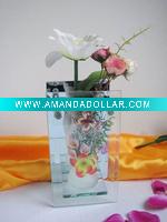 Wholesale glassware vase/glass vase/decorative glass/glass crafts