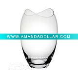 Wholesale Mouth blown glassware with different colors, smart glass vase