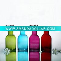 Wholesale Cheap Price Glass Vase Set 4 Color