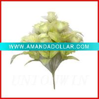Wholesale PU Flower Artificial flower with rose shape